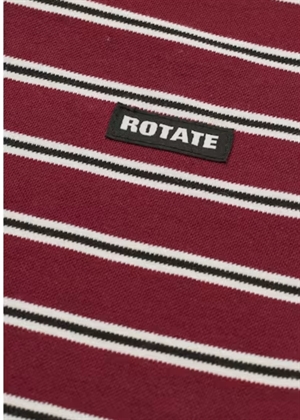 Pique longsleeve polo Zinfandel ROTATE